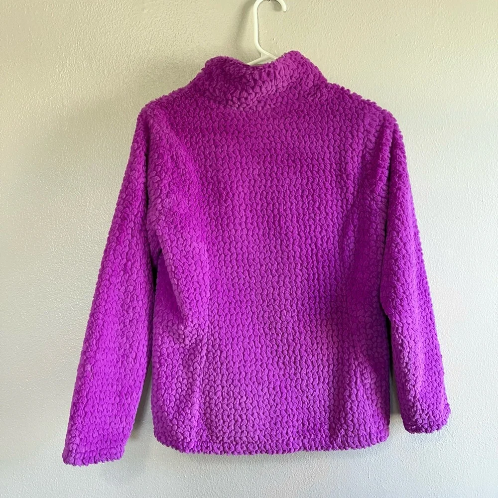 [The North Face] Magic Magenta Laurel Zip Up Jacket- Girls Large 14/16